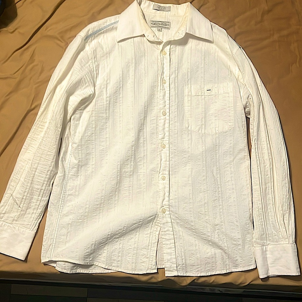 Eighty Eight white shirt button down